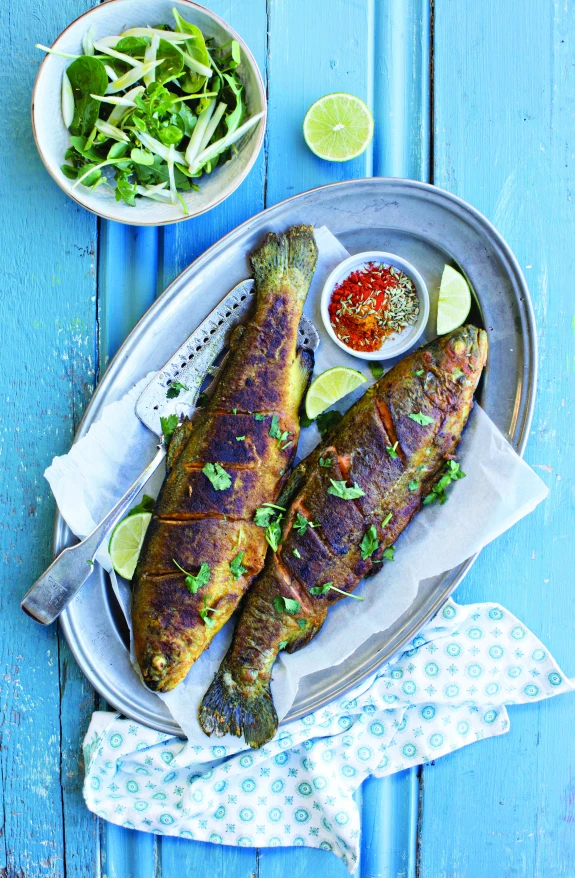 Pan-Fried Trout with Indian Spices