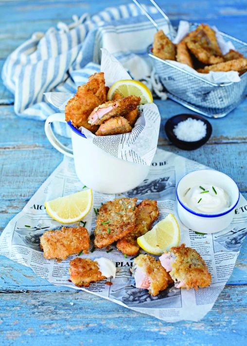 Trout Goujons with Aïoli